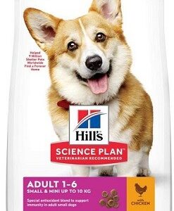 Hill's Science Plan Small & Mini Adult Chicken sausas pašaras šunims, 6 kg