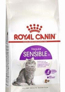 ROYAL CANIN Sensible 33 sausas pašaras katėms, 10 kg + 2 kg