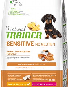 Natural Trainer Sensitive Mini Puppy Salmon sausas pašaras šunims, 2 kg