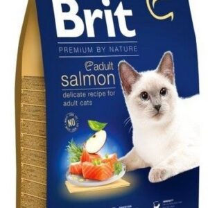 Brit Premium Cat Adult Salmon sausas pašaras katėms, 8 kg