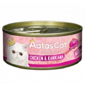 Aatas Cat Creamy Chicken&Kanikama konservai katėms, 80 g