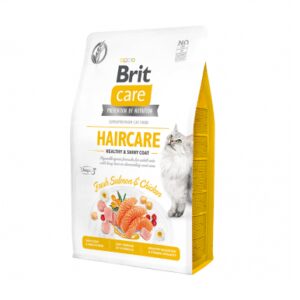 Brit Care Cat Haircare sausas maistas katėms , 7 kg