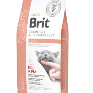 Brit GF Veterinary Diets sausas maistas katėms Renal, 5 kg