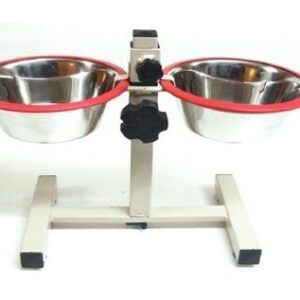 Stovas su nerūdijančio plieno dubenėliais, 1,6 l - Image 1