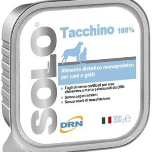 Solo konservai šunims ir katėms ,,Tacchino'' su kalakutiena, 300 g