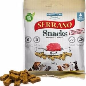 Serrano Snack for Dog Beef skanėstai šunims su jautiena, 100 g