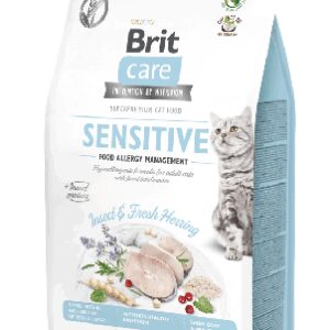 Brit Care Cat GF Insect&Fresh Herring sausas maistas katėms, 7 kg