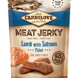 Carnilove Dog Jerky Lamb&Salmon Fillet skanėstas šunims, 100 g