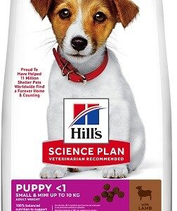 Hill's SP Puppy Small&Mini Lamb&Rice sausas pašaras šunims iki 1 metų, 1.5 kg