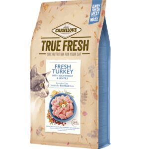 Carnilove True Fresh Cat Fresh Turkey sausas maistas katėms, 1.8 kg