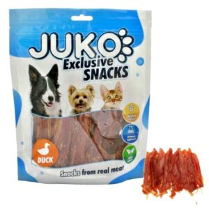 Juko skanėstas šunims džiovinta antienos mėsa, 250 g