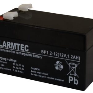 BATTERY 12V 1.2AH VRLA/BP1.2-12 ALARMTEC EMU
