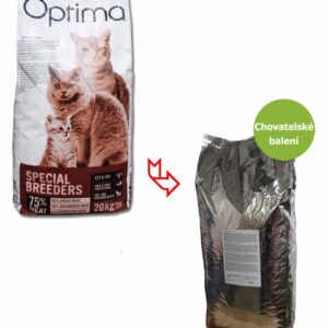 OPTIMA Nova Cat Adult Salmon sausas kačių maistas, 20kg