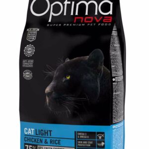 OPTIMAnova Cat Light 8 kg, 1 vnt.