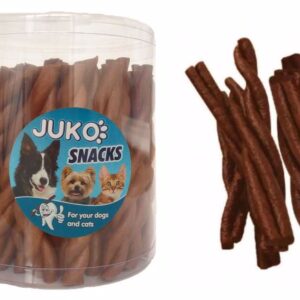 Skanėstas lazdelė susukta vištiena JUKO užkandžiai (50 vnt.), 1 vnt.