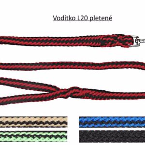 Pavadėlis virvė pintas įvairios dekoracijos 20/130, 1 vnt.