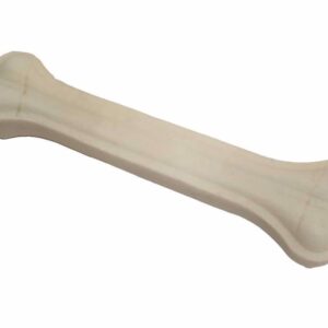 Kaulas iš buivolo odos baltas JUKO Užkandžiai 16,5cm (10 vnt.), 1 vnt.