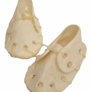 Batas iš buivolo odos oda balta JUKO Užkandžiai 7,5 cm (50 vnt), 1 vnt.