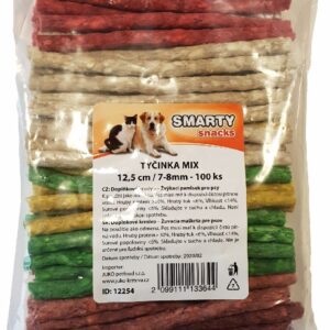 JUKO Snacks skanėstai šunims  12,5 cm, 7 - 8 mm (100 vnt), 1 vnt.