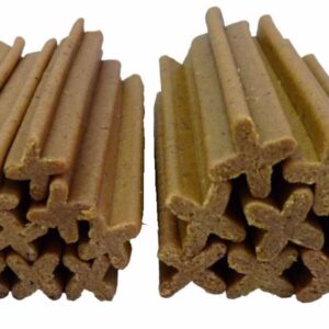 Dental cross XXL vištiena / žuvis JUKO Užkandžiai 1 kg (apie  34 vnt), 1 vnt.