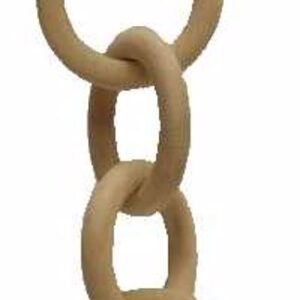 Žaislas paukštis - medinė grandinė, 5 apytiksl, 1 vnt.