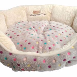 Guolis su taškeliais Ypač minkšta pilka S 45x40x14 cm, 1 vnt.