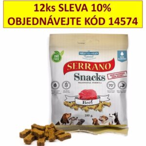 Serrano Užkandis dog Jautiena 100 g, 1 vnt.