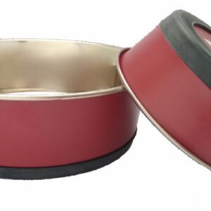 Dubenėlis iš nerūdijančio plieno su silikonine juosta 0,55 l, 1 vnt.