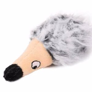 Žaislas katei - pliušinis ežiukams su katžole, 1 vnt.