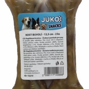 Kaulas iš buivolo odos JUKO Užkandžiai 12,5 cm (2 vnt.), 5 vnt.