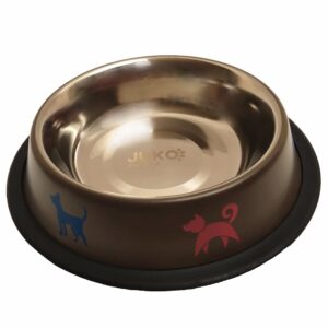 Dubenėlis iš nerūdijančio plieno rudas spaudas 0,55 l, 1 vnt.