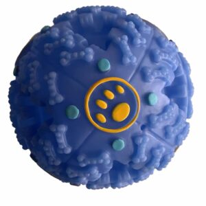 Žaislas šunims - kamša kamuolys su garsu, 1 vnt.