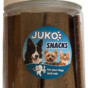 Mėsa gabalėlis su jūros dumbliais JUKO Užkandžiai 900 g (apie 35 vnt), 1 vnt.