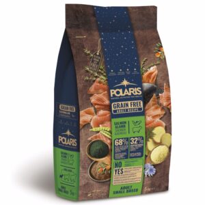 Sausas maistas šunims Polaris Dog Adult Small Salmon & Lamb GF su lašiša ir ėriena, 5 kg, 1 vnt.
