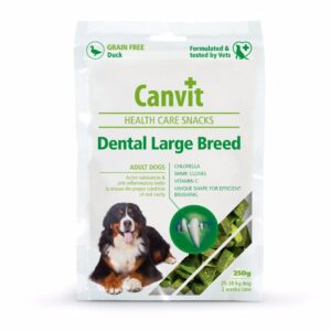 Canvit SNACKS Dog Dental Large Breed 250 g, 1 vnt.