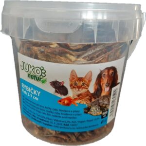 Džiovinta žuvis JUKO (3-7 cm), 500 ml, 1 vnt.