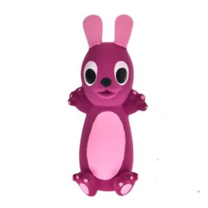 Žaislas šunims - kiškis iš latekso, 19 cm, 1 vnt.