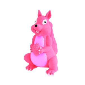 Žaislas šunims - voverė iš latekso, 1 vnt.