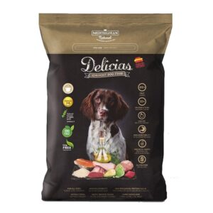 Sausas šunų maistas Delicias Dog Adult Soft pusiau minkštas, 3 kg, 1 vnt.