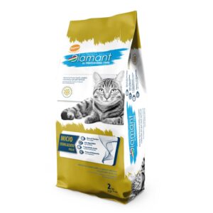 Sausas kačių maistas Diamant Cat Micio Sterilised su vištiena, 2 kg, 1 vnt.