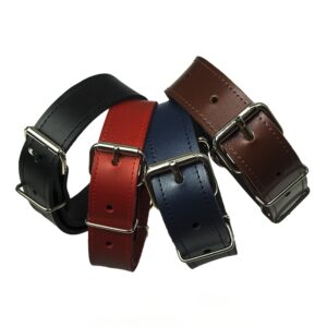 Antkaklis odinė PAPAPRASTAS 65 x 3,0 cm, 1 vnt.