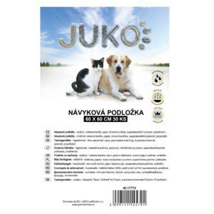 Vienkartinės palutės JUKO 60 x 60 cm 30 vnt, 1 vnt.