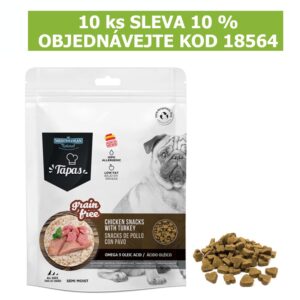 TAPAS Užkandis dog Vištiena Su Kalakutu GF 150 g, 1 vnt.