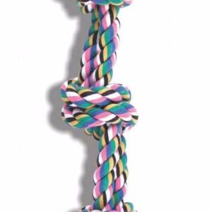 Virvė iš iš iš medvilnės dviguba kilpa 61 cm, 1 vnt.