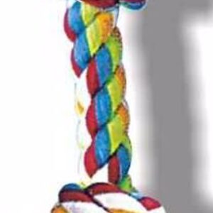 Virvė iš iš iš medvilnės 2 mazgai 35,5 cm, 1 vnt.