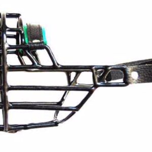 Antsnukis juodas/metalinis gaidys foksterjeras dideliems springerspanielis kalytė, 1 vnt.