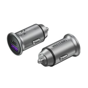 MOBILE CHARGER CAR 30W USB/2P GRAY FFFH0 VENTION