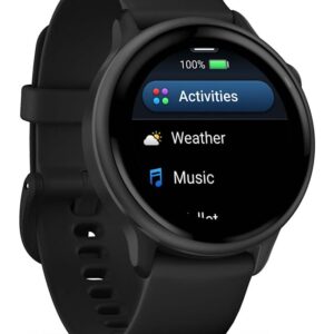 Garmin vívoactive 6 3,05 cm (1.2") AMOLED 42 mm Skaitmeninis 390 x 390 pikseliai Lietimui jautrus ekranas Juoda „Wi-Fi“ GPS (palydovinis) - Image 3