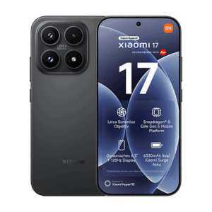 Išmanusis telefonas Xiaomi 17 5G Dual Sim 12GB RAM 512GB - Black