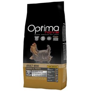 OPTIMAnova Dog Adult Mini Chicken & Potato GF 8 kg, 1 vnt.